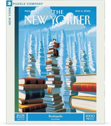 Cover image for Jigsaw Puzzle 1000 Pieces Bookopolis New Yorker