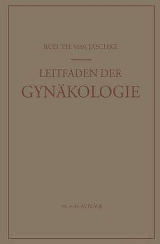 Cover image for Leitfaden der Gynakologie