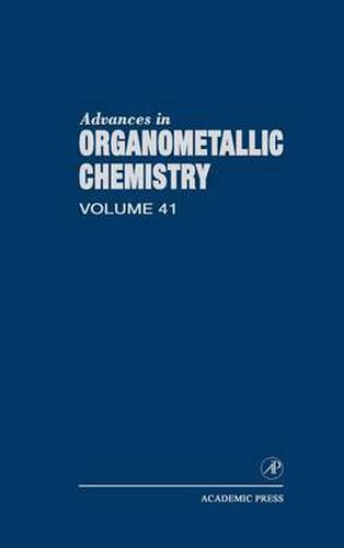 Cover image for Advances in Organometallic Chemistry