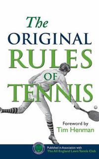 Cover image for The Original Rules of Tennis