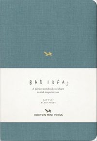 Cover image for A Notebook for Bad Ideas - Blue Plain