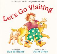 Cover image for Let's Go Visiting Board Book