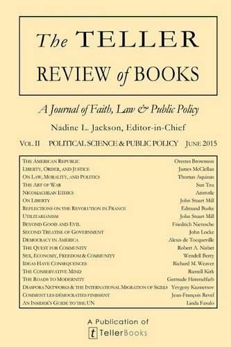 Cover image for The Teller Review of Books: Vol. II Political Science and Public Policy