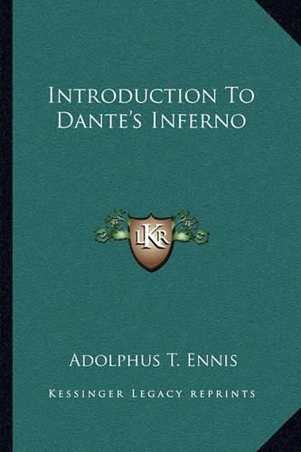 Cover image for Introduction to Dante's Inferno