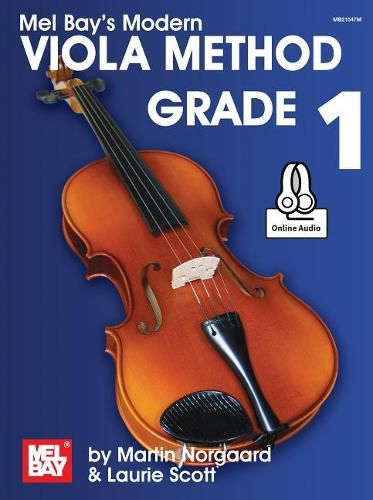 Cover image for Modern Viola Method Grade 1 Book With Online Audio