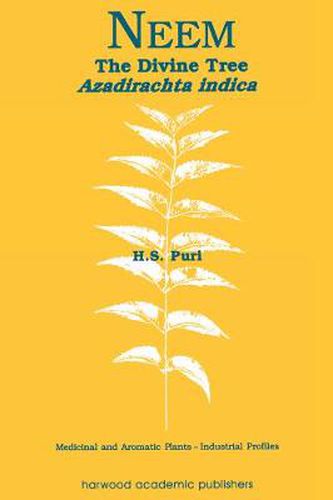 Cover image for Neem: The Divine Tree Azadirachta indica