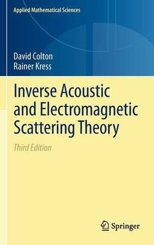 Cover image for Inverse Acoustic and Electromagnetic Scattering Theory
