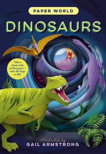 Cover image for Paper World: Dinosaurs