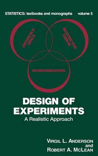 Cover image for Design of Experiments: A Realistic Approach