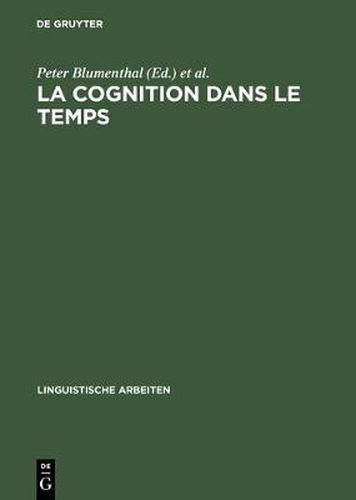 Cover image for La cognition dans le temps