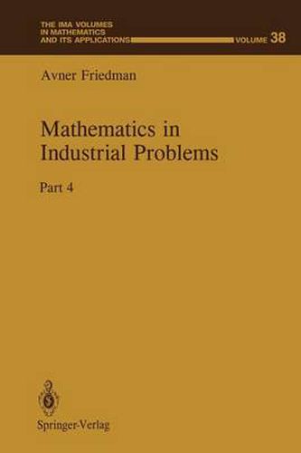 Cover image for Mathematics in Industrial Problems: Part 4