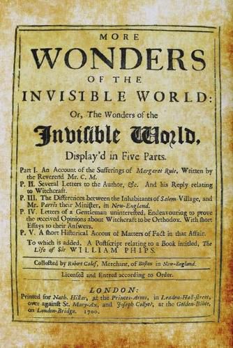 Cover image for More Wonders of the Invisible World