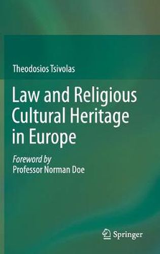 Cover image for Law and Religious Cultural Heritage in Europe