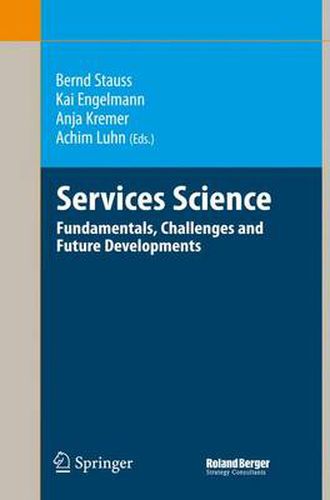 Cover image for Services Science: Fundamentals, Challenges and Future Developments