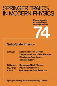 Cover image for Solid-State Physics: Ergebnisse der exakten Naturwissenschaften