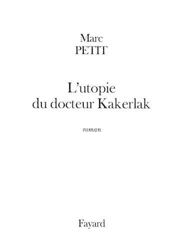 Cover image for L'utopie du docteur Kakerlak