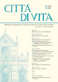 Cover image for Citta Di Vita - A. LXXVII, N. 1, Gennaio-Febbraio 2022: Bimestrale Di Religione Arte E Scienza Della Basilica Di Santa Croce in Firenze