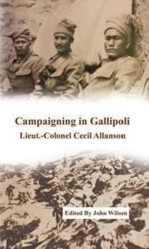 Cover image for Campaigning in Gallipoli