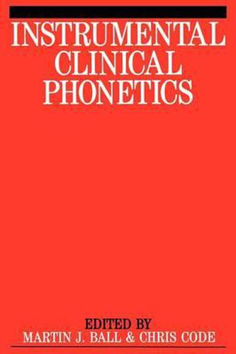 Instrumental Clinical Phonetics