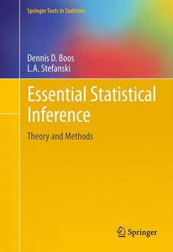 Cover image for Essential Statistical Inference: Theory and Methods