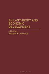 Cover image for Philanthropy and Economic Development