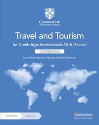 Cover image for Cambridge International AS and A Level Travel and Tourism Coursebook with Digital Access (2 Years)