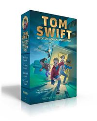 Cover image for Tom Swift Inventors' Academy Starter Pack: The Drone Pursuit; The Sonic Breach; Restricted Access; The Virtual Vandal