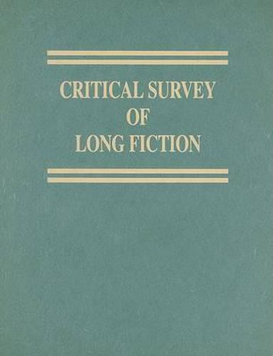 Critical Survey of Long Fiction, Volume 4: Oscar Hijuelos-Patrick McGinley