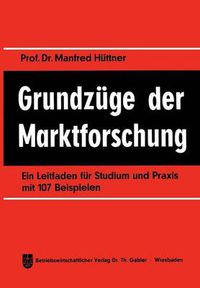 Cover image for Grundzuge Der Marktforschung