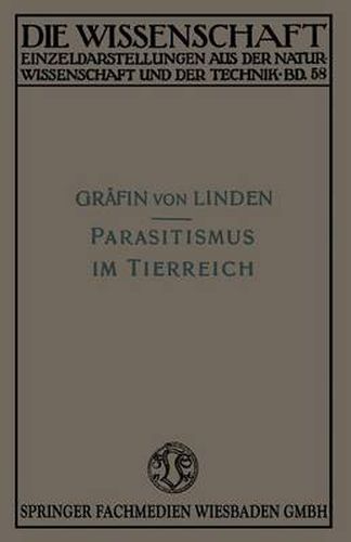 Cover image for Parasitismus Im Tierreich