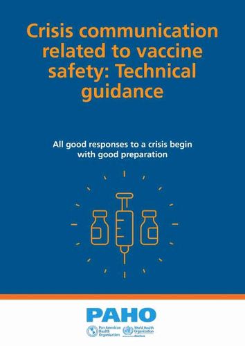 Crisis Communication Related to Vaccine Safety: Technical Guidance