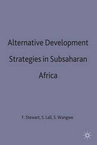 Cover image for Alternative Development Strategies in Subsaharan Africa