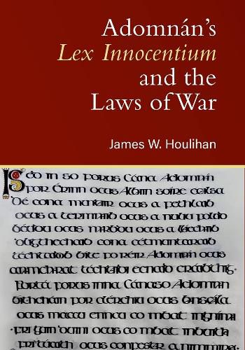 Cover image for Adomnan's Lex Innocentium and the Laws of War