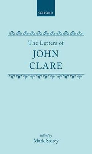 Cover image for The Letters of John Clare