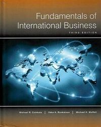 Cover image for Fundamentals of International Business-3rd ed