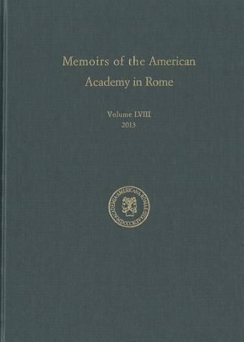 Cover image for The Memoirs of the American Academy in Rome, Volume 58