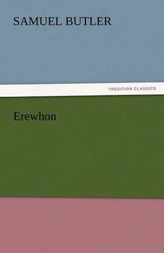 Cover image for Erewhon