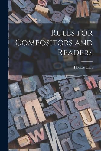 Cover image for Rules for Compositors and Readers