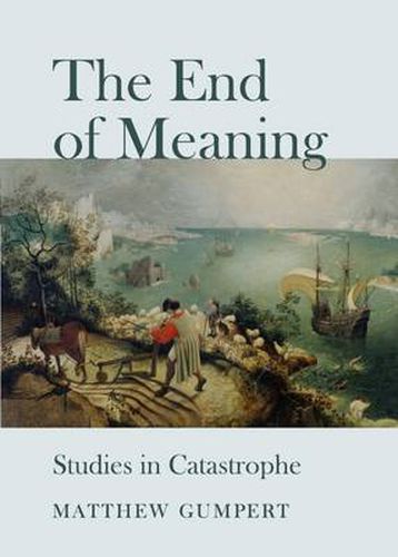 Cover image for The End of Meaning: Studies in Catastrophe