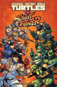 Cover image for Teenage Mutant Ninja Turtles Vs. Street Fighter