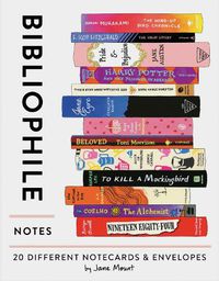 Cover image for Bibliophile Notes 20 Notecards And Envelopes