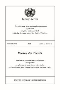 Cover image for Treaty Series 3063