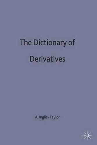 Cover image for The Dictionary of Derivatives