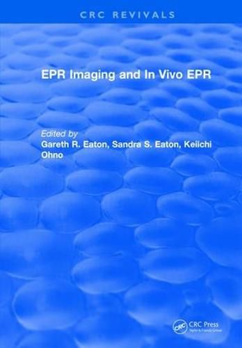Cover image for EPR Imaging and In Vivo EPR