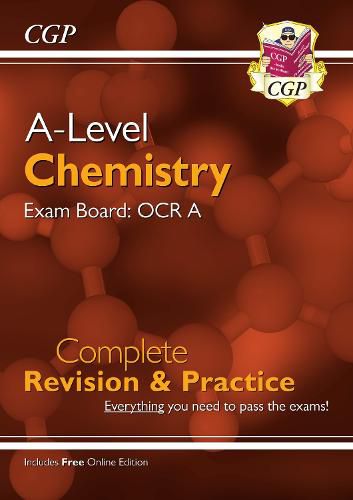 A-Level Chemistry: OCR A Year 1 & 2 Complete Revision & Practice with Online Edition