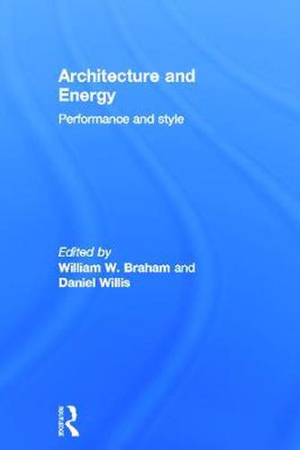 Cover image for Architecture and Energy: Performance and Style