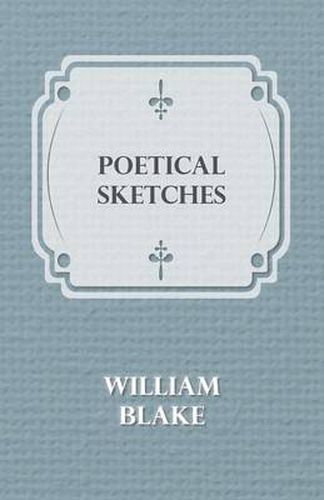 Cover image for Poetical Sketches