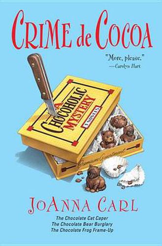 Cover image for Crime de Cocoa: Three Chocoholic Mysteries