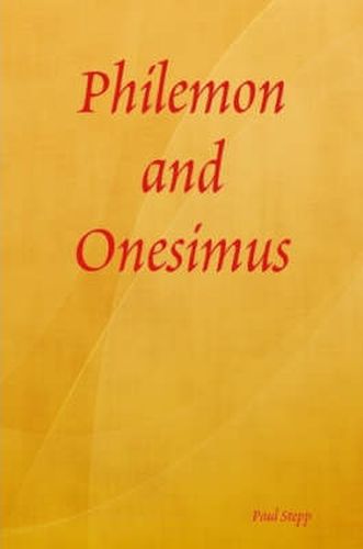 Cover image for Philemon and Onesimus