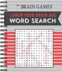 Cover image for Brain Games - Lower Your Brain Age - Word Search